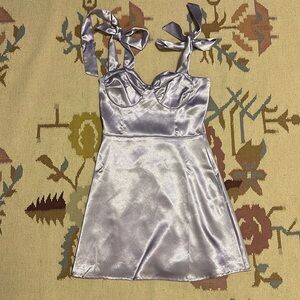 Light purple Lucy in the Sky slip dress size XS